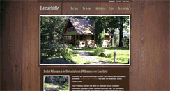 Desktop Screenshot of hauserhuette.de